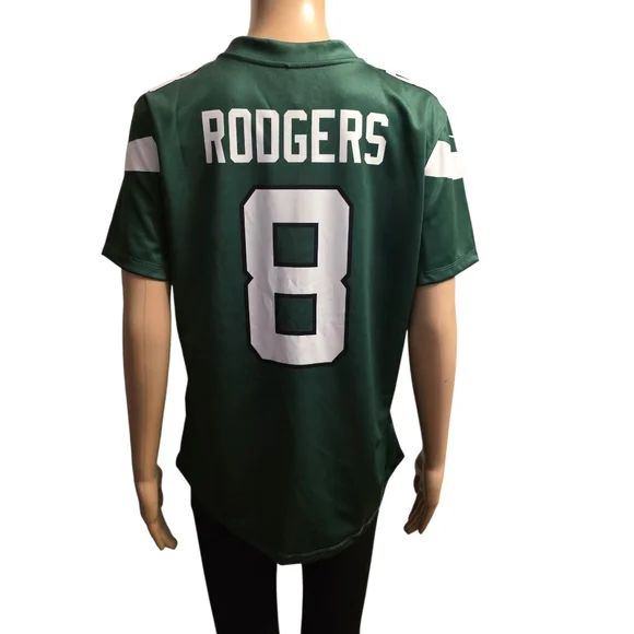New York Jets Nike NFL Aaron Rodgers Womens Jersey Size M - Picture 3 of 11